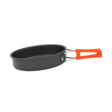 Maxbell Camping Frying Pan Folding Handle Portable Skillet for Picnic Travel Outdoor S