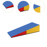 Maxbell Gymnastics Mat with Handle Folding Gymnastics Wedge for Sports Exercise Yoga