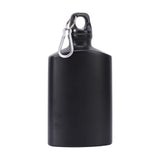 Maxbell Flat Water Bottle 500ml for Outdoor Activities Picnic Field Training Black