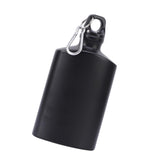 Maxbell Flat Water Bottle 500ml for Outdoor Activities Picnic Field Training Black
