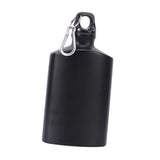 Maxbell Flat Water Bottle 500ml for Outdoor Activities Picnic Field Training Black