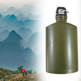 Maxbell Flat Water Bottle 500ml for Outdoor Activities Picnic Field Training Dark Green