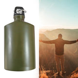 Maxbell Flat Water Bottle 500ml for Outdoor Activities Picnic Field Training Dark Green