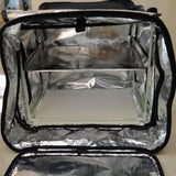 Maxbell Pizza Delivery Backpack Portable Support Rack Smooth Zipper Sturdy Insulated