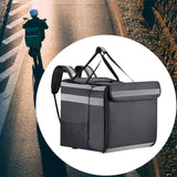 Maxbell Pizza Delivery Backpack Portable Support Rack Smooth Zipper Sturdy Insulated