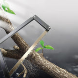 Maxbell Folding Handsaw Heavy Duty Folding Bow Saw for Gardening DIY Wet or Dry Wood