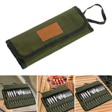 Maxbell Tableware Storage Bag Cookware Cutlery Set Pouch for Outdoor Picnic Barbecue