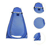 Maxbell Privacy Shower Tent Outdoor Shower Tent for Biking Traveling Camping Blue