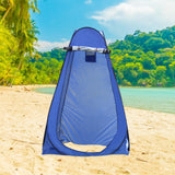Maxbell Privacy Shower Tent Outdoor Shower Tent for Biking Traveling Camping Blue
