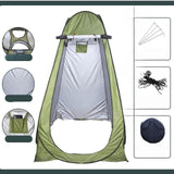 Maxbell Privacy Shower Tent Outdoor Shower Tent for Biking Traveling Camping Green