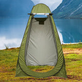 Maxbell Privacy Shower Tent Outdoor Shower Tent for Biking Traveling Camping Green