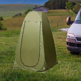 Maxbell Privacy Shower Tent Outdoor Shower Tent for Biking Traveling Camping Green