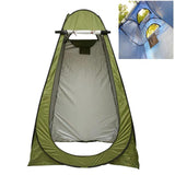 Maxbell Privacy Shower Tent Outdoor Shower Tent for Biking Traveling Camping Green