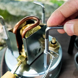 Alcohol Burner Lightweight Alcohol Furnace for Household Backpacking Tourist 200ML