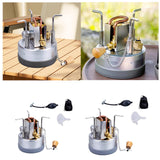 Alcohol Burner Lightweight Alcohol Furnace for Household Backpacking Tourist 200ML