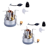 Alcohol Burner Lightweight Alcohol Furnace for Household Backpacking Tourist 200ML