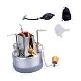 Alcohol Burner Lightweight Alcohol Furnace for Household Backpacking Tourist 200ML