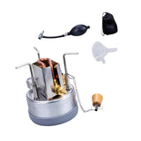 Alcohol Burner Lightweight Alcohol Furnace for Household Backpacking Tourist 200ML