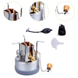 Alcohol Burner Lightweight Alcohol Furnace for Household Backpacking Tourist 200ML