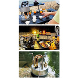 Alcohol Burner Lightweight Alcohol Furnace for Household Backpacking Tourist 200ML