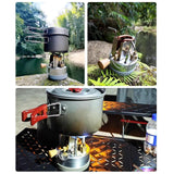 Alcohol Burner Lightweight Alcohol Furnace for Household Backpacking Tourist 200ML