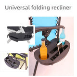 Maxbell Chair Cup Holder Snack Coffee Cup Chair Tray for Garden Camping Fishing