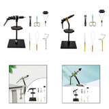 Rotary Fly Tying Vise Tools Kit for Professionals Beginners Universal Design