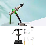 Rotary Fly Tying Vise Tools Kit for Professionals Beginners Universal Design