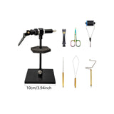Rotary Fly Tying Vise Tools Kit for Professionals Beginners Universal Design