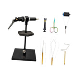 Rotary Fly Tying Vise Tools Kit for Professionals Beginners Universal Design
