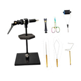 Rotary Fly Tying Vise Tools Kit for Professionals Beginners Universal Design