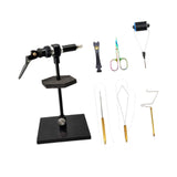 Rotary Fly Tying Vise Tools Kit for Professionals Beginners Universal Design