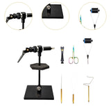 Rotary Fly Tying Vise Tools Kit for Professionals Beginners Universal Design