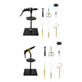 Rotary Fly Tying Vise Tools Kit for Professionals Beginners Universal Design