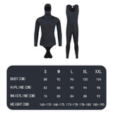 Wetsuit Top Men with Hood Neoprene Jacket for Snorkeling Kayaking Freediving S