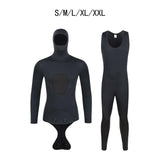 Wetsuit Top Men with Hood Neoprene Jacket for Snorkeling Kayaking Freediving S