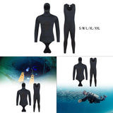 Wetsuit Top Men with Hood Neoprene Jacket for Snorkeling Kayaking Freediving S