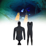 Wetsuit Top Men with Hood Neoprene Jacket for Snorkeling Kayaking Freediving S