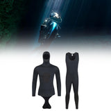 Wetsuit Top Men with Hood Neoprene Jacket for Snorkeling Kayaking Freediving M