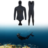 Wetsuit Top Men with Hood Neoprene Jacket for Snorkeling Kayaking Freediving XXL