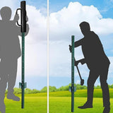 Fence Post Driver Practical T Post Pounder for Farm Residential Area U Fence