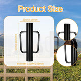 Fence Post Driver Practical T Post Pounder for Farm Residential Area U Fence