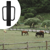 Fence Post Driver Practical T Post Pounder for Farm Residential Area U Fence