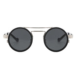 Maxbell Adjustable Tint Sunglasses Fashion Eyewear for Travel Camping Outdoor Sports Silvery Frame