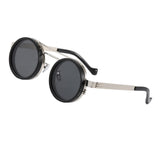 Maxbell Adjustable Tint Sunglasses Fashion Eyewear for Travel Camping Outdoor Sports Silvery Frame