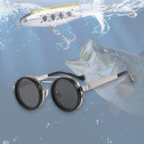 Maxbell Adjustable Tint Sunglasses Fashion Eyewear for Travel Camping Outdoor Sports Silvery Frame