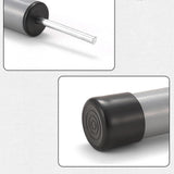 8Pcs Tent Poles for Tarp Iron for Backpacking Awning Canopy Rain Shelter Silver 64.5 cmx2.5cm
