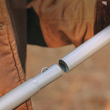 8Pcs Tent Poles for Tarp Iron for Backpacking Awning Canopy Rain Shelter Silver 57.5 cmx2.5cm