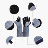 Welding Gloves Welder Gloves Heat/Fire Resistant Work Gloves for Oven Baking