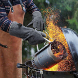 Welding Gloves Welder Gloves Heat/Fire Resistant Work Gloves for Oven Baking